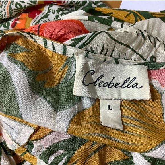 Cleobella Marla Maxi Dress In Tropical Indian Floral - Picture 7 of 8